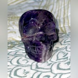 Mini Amethyst Skull